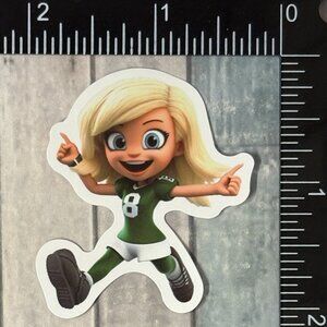 🌀10/$10🌀 Adorable Football Gameday Reusable Waterproof Vinyl Sticker Decal